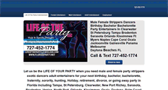 Desktop Screenshot of floridaparty.net