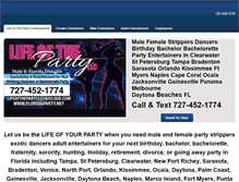 Tablet Screenshot of floridaparty.net